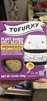 Plant-Based Deli Slices Peppered