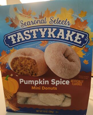 Tastykake, mini donuts, pumpkin spice