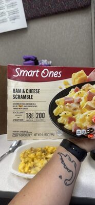 HAM & CHEESE SCRAMBLE
