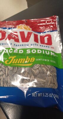 Davids sunflower seeds reduced salt