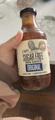 SUGAR FREE BBQ SAUCE ORIGINAL