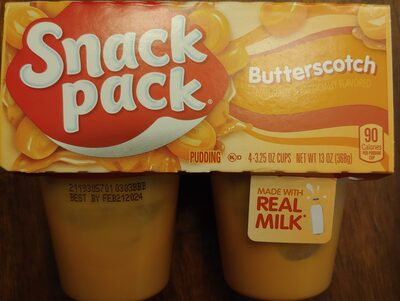 Pudding Butter Scotch