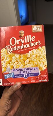 Movie Theater Butter Gourmet Popping Corn
