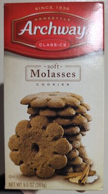 Homestyle Soft Molasses Cookies