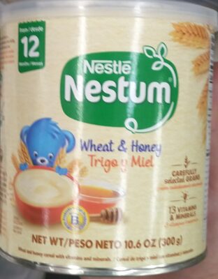 Nestle nestum cereal wheat and honey