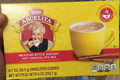 Mexican style instant hot chocolate mix