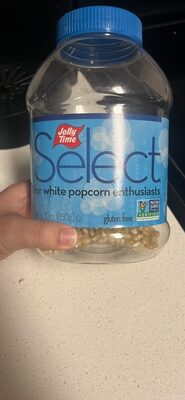 Select for white popcorn enthusiasts