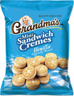 Grandma's mini sandwich cremes cookies