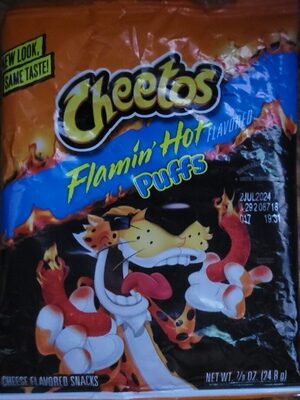 Cheese flavored snacks