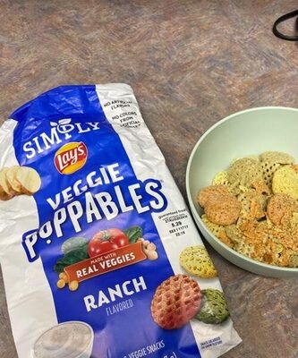 Simply lays veggie poppables