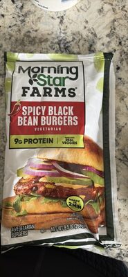 Spicy Black Bean Burgers