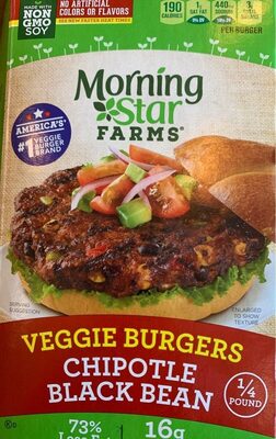 Morningstar Farms Veggie Burgers Spicy Black Bean 50.8oz