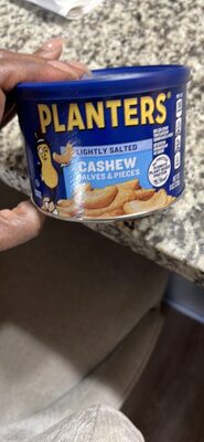 LIGHTLY SALTED CASHEW HALVES & PIECES