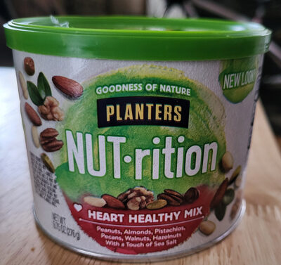 Heart Healthy Mix - Peanuts, Almonds, Pistachios, Pecans, Walnuts, Hazelnuts