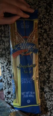 Spaghetti No. 8 Enriched Spaghetti