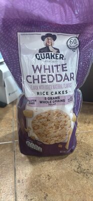 WHITE CHEDDAR RICE CAKES