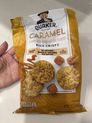 CARAMEL RICE CRISPS
