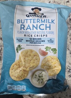 BUTTERMILK RANCH RICE CRISPS