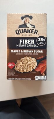 Fiber Instant Oatmeal Maple & Brown Sugar