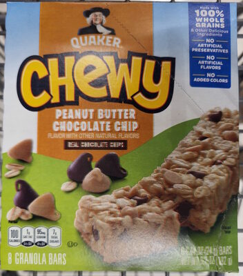Quaker Chewy Peanut Butter Chocolate Chip