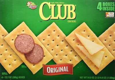Original club crackers four