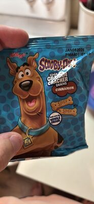 Scooby-Doo Baked Graham Cracker Snacks Cinnamon