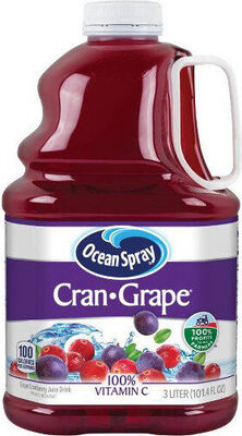 Grape Cranberry Juice Drink From Concentrate