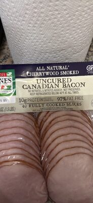 UNCURED CANADIAN BACON