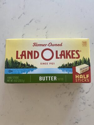 Half Sticks Butter