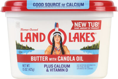 Land o lakes spread butter with canola oil