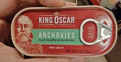 Anchovies Flat Fillets In Olive Oil