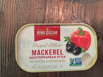 Fillets Mediterranean Style Mackerel