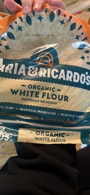 Organic White Flour Soft Taco Size Tortillas