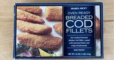 Oven Ready Breaded Cod Fillets