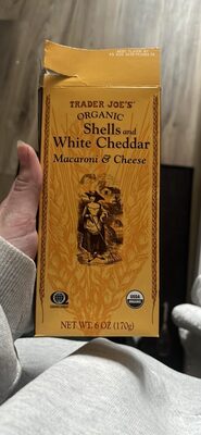 Organic Shells and White Cheddar Macaroni & Cheese