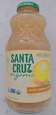 Organic Pure Lemon Juice