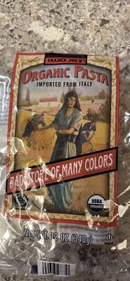 Trader Joe’s Organic Pasta Radiatore of Many Colors