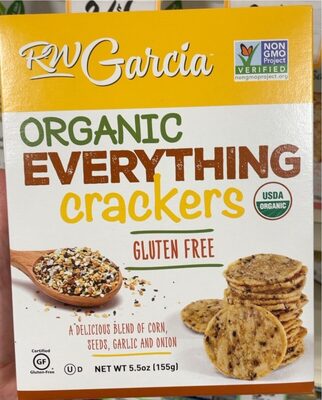 Organic everything crackers