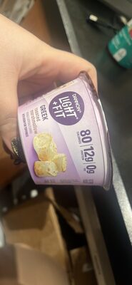 Greek toasted marshmallow light & fit low-fat flavored yogurt
