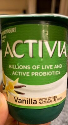 Activa Vanilla Lowfat Yoghurt