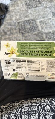 vanilla blended yogurt