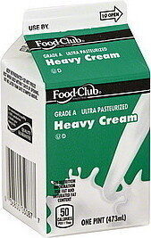 Ultra-Pasteurized Heavy Whipping Cream