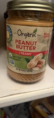 Organic Peanut Butter Creamy