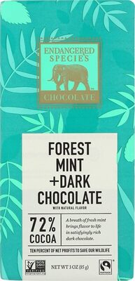 Dark Chocolate With Forest Mint (Rainforest)