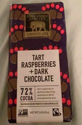Dark Chocolate With Raspberries
