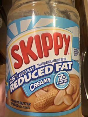 Reduced fat peanut butter