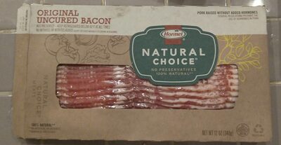 Original uncured bacon