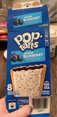 Frosted blueberry poptarts