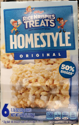 Rice Krispies Treats Homestyle Original