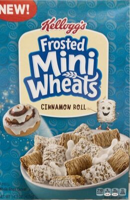 Frosted Mini Wheats Cinnamon Roll